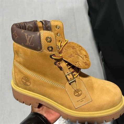 Louis Vuitton x timberland boots